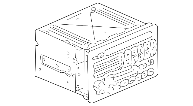 10348261 Деталь AM/FM RADIO