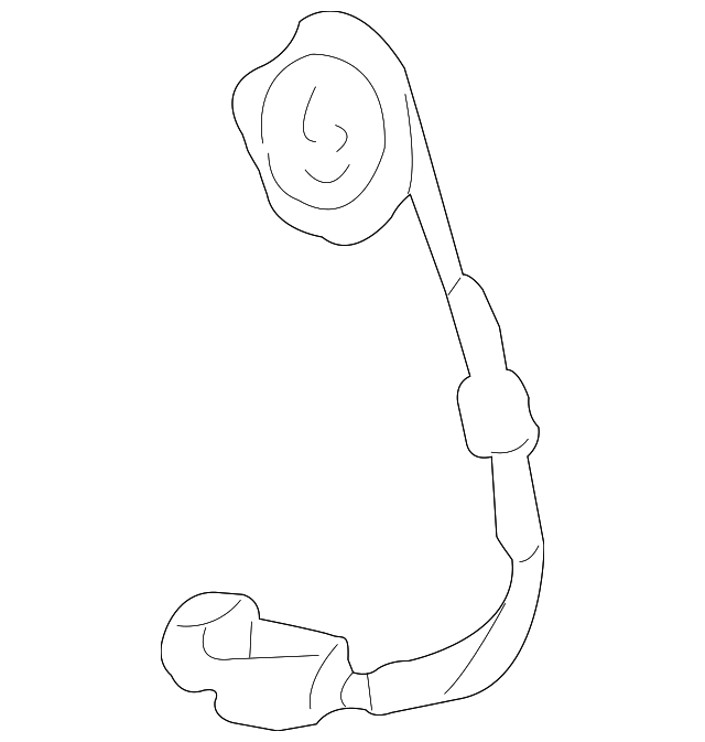 10435634 Деталь FRONT DR SPEAKER, RIGHT