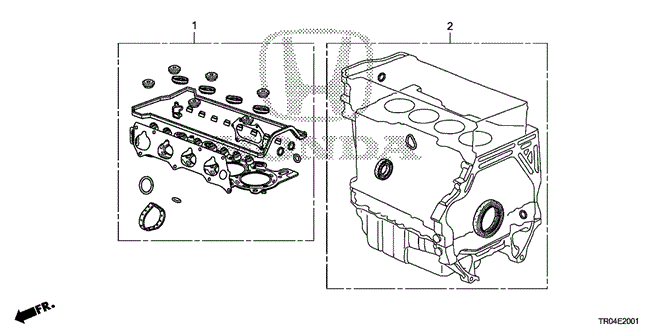 CIVIC SEDAN GASKET KIT (2.4L)