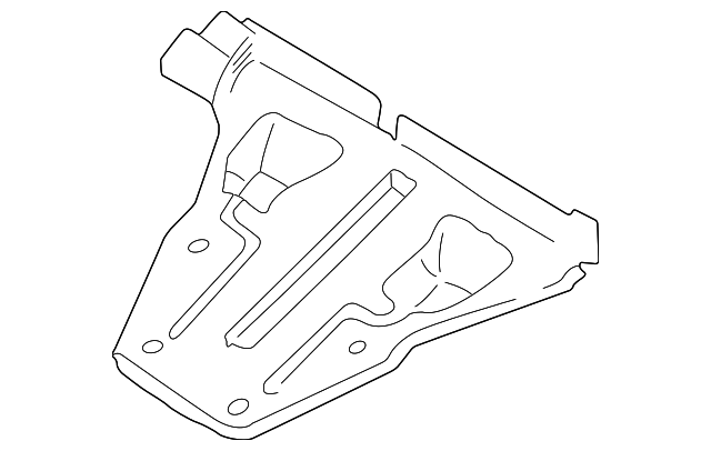 0K2DJ-5158C Деталь HIGH MOUNT LAMP BRACKET