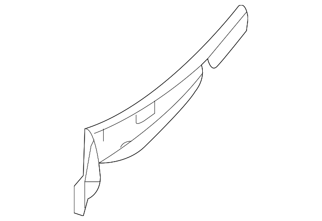 25900731 Деталь SIDE SEAL, RIGHT