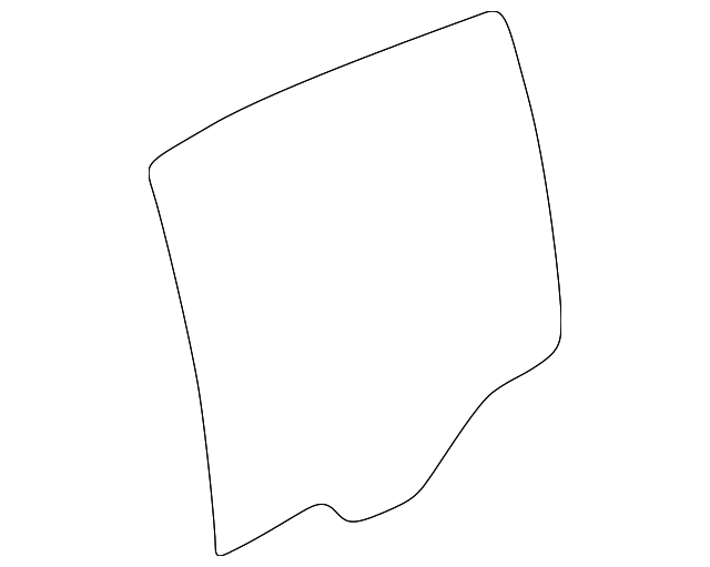 51-35-7-026-151 Деталь MOVEABLE GLASS, LEFT