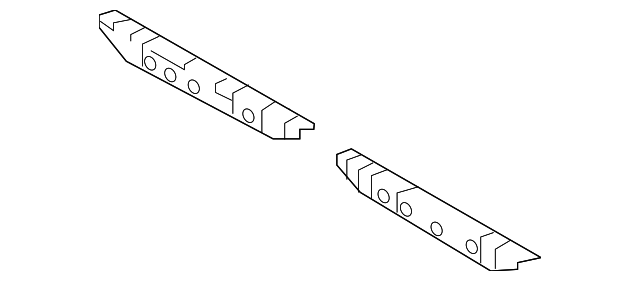58385-06140 Деталь BUMPER BRACKET, RIGHT