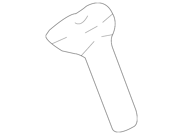 30023372 Деталь HEADREST GUIDE, RIGHT