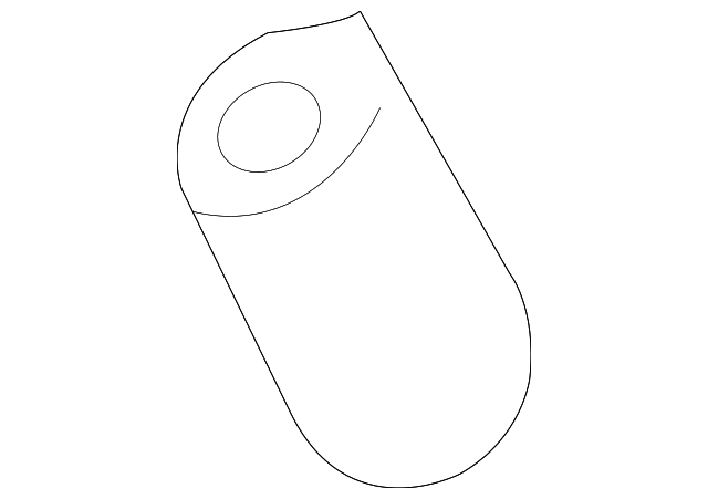 91176637 Деталь SEAT BACK COVER, RIGHT