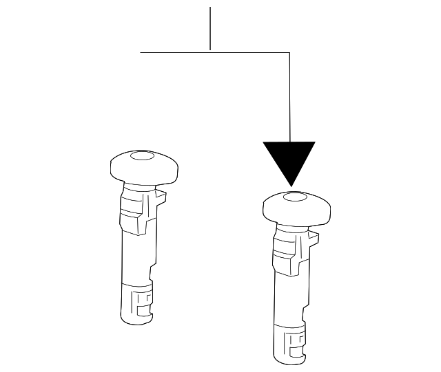 95136439 Деталь HEADREST GUIDE