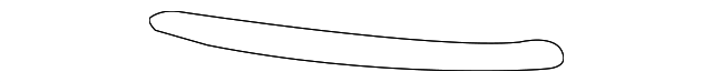 86581-3W010 Деталь MOLDING STRIP, LEFT