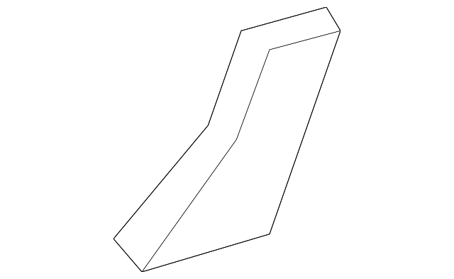 58742-12180 Деталь STONE DEFLECTOR, LEFT