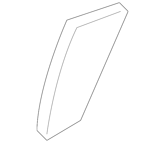 58747-12010 Деталь STONE DEFLECTOR, RIGHT