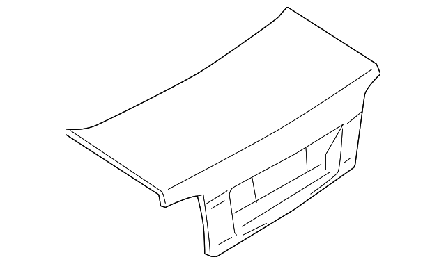 6570086Z00 Деталь TRUNK LID
