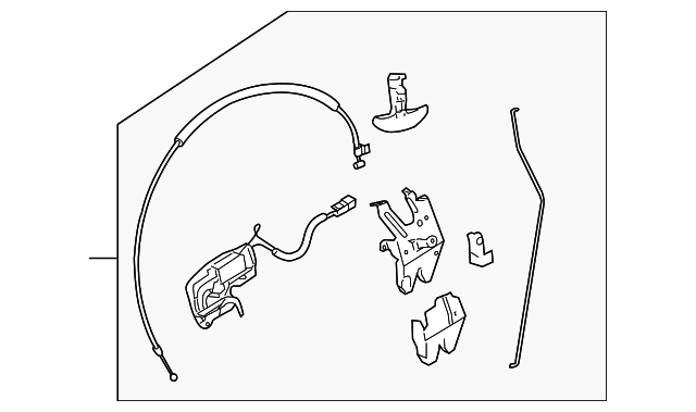8250186Z00 Деталь LATCH ASSY