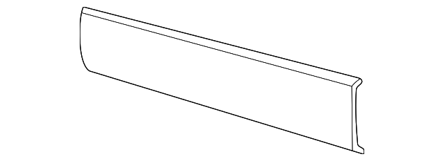 15652638 Деталь REAR MOLDING