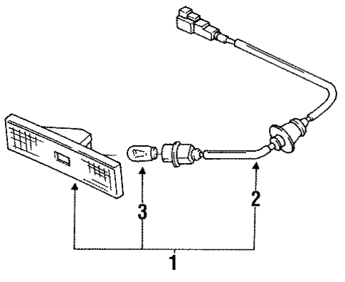 Protege SIDE MARKER LAMPS