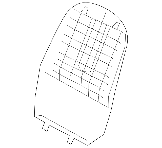 88491-3Y001-RY SEAT BACK PANEL