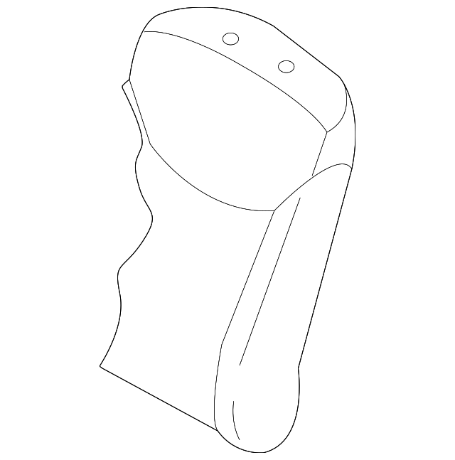88460-3Y121-PDJ SEAT BACK COVER