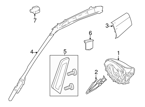Sprinter 3500 AIR BAG COMPONENTS