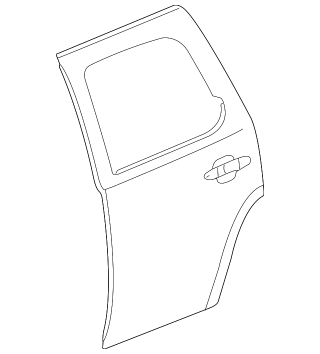 20840664 Деталь OUTER PANEL, RIGHT