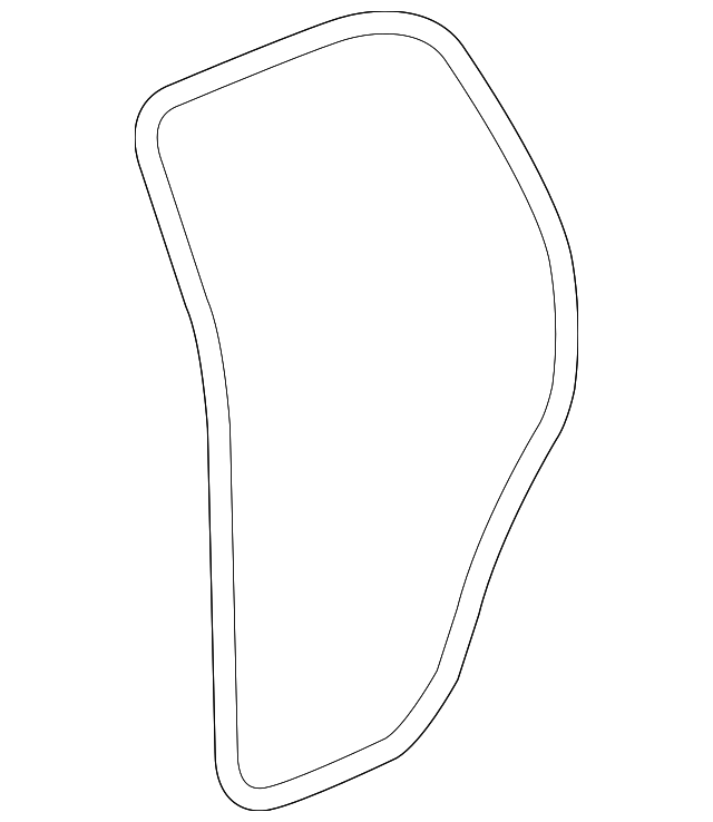 22766416 Деталь SURROUND W'STRIP, RIGHT