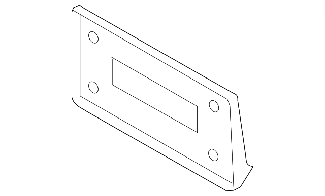 51-11-3-414-604 Деталь LICENSE BRACKET