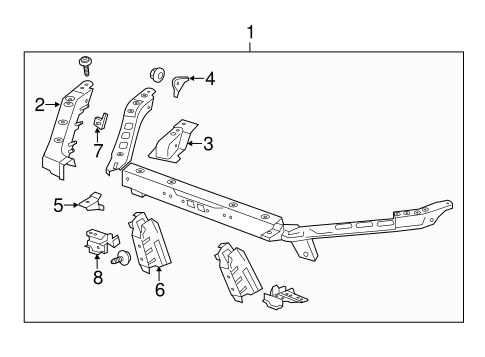 ATS RADIATOR SUPPORT