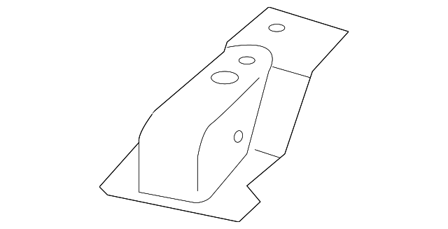 20935095 Деталь LOWER EXTN, LEFT
