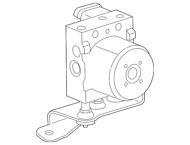 5140724AA Деталь ABS CONTROL UNIT
