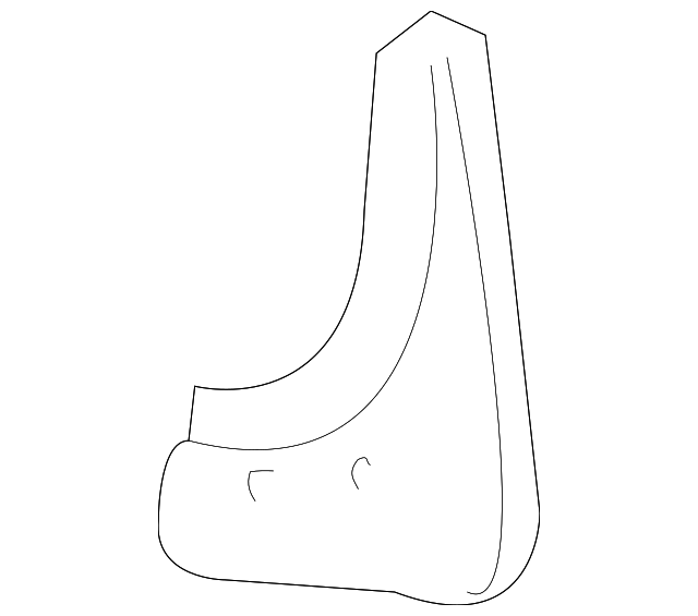 12365988 Деталь MUD GUARD
