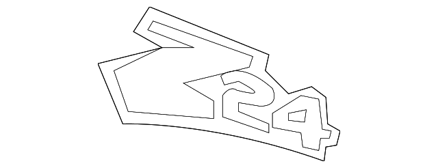 22623646 Деталь NAMEPLATE, LEFT