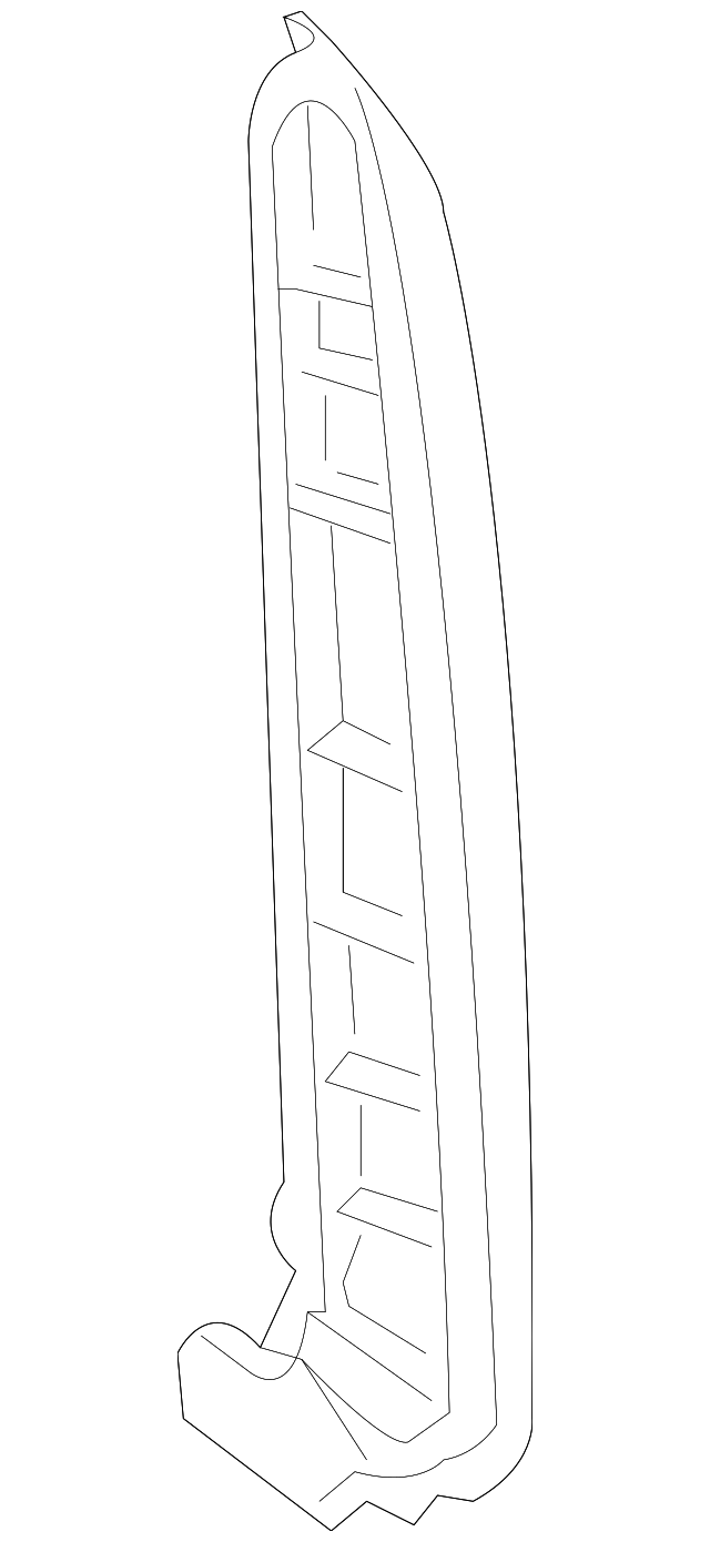 22700057 Деталь INSULATOR, LEFT
