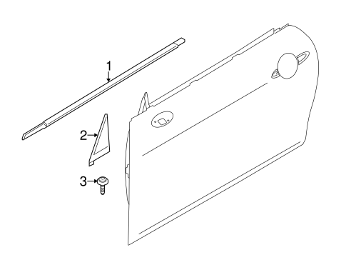 Cooper EXTERIOR TRIM - DOOR