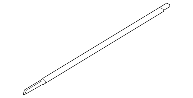 51-33-7-299-992 Деталь BELT MOLDING, RIGHT