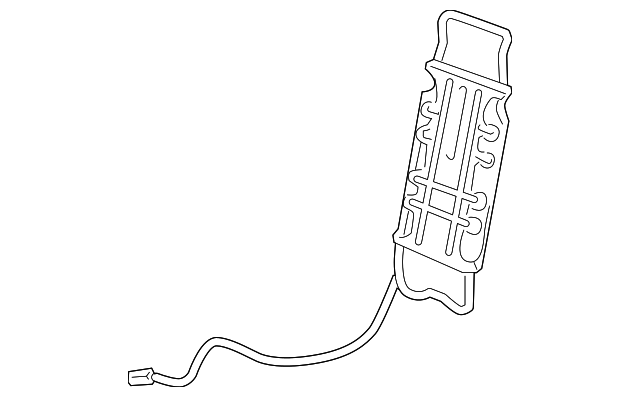 8581178J00 Деталь LUMBAR SUPPORT, LEFT
