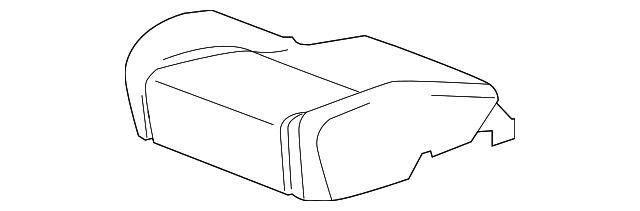 8516078J00 Деталь SEAT CUSHION PAD, LEFT