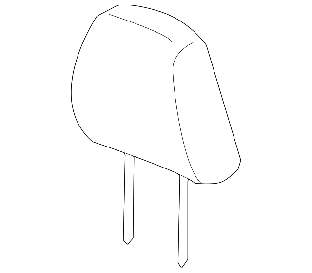 8640178J50 Деталь HEADREST, LEFT