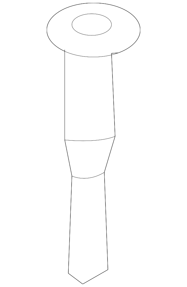 8584078J01 Деталь HEADREST GUIDE, LEFT