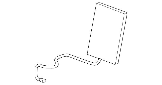 8537078J00 Деталь SEAT BACK HEATER, LEFT