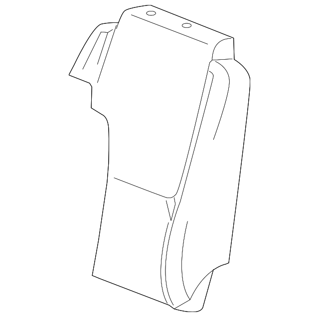 8586078J00 Деталь SEAT BACK PAD, LEFT