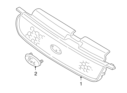 Escape GRILLE PANEL