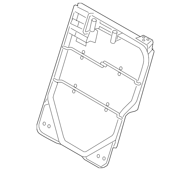 89310-A7100 Деталь SEAT BACK FRAME