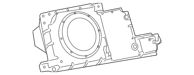 15283016 Деталь QTR PNL SPEAKER
