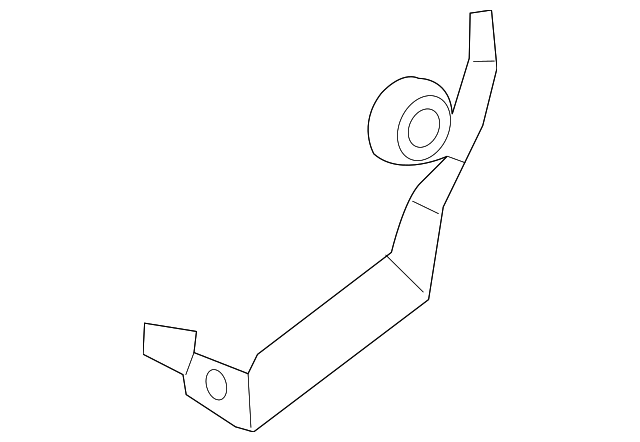 88240-4Z010 Деталь RECLINE KNOB BRACKET