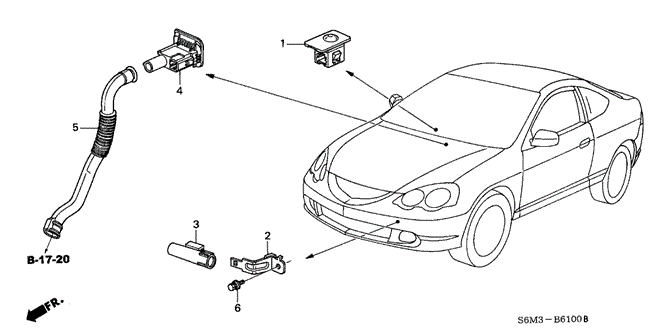 RSX A / C SENSOR