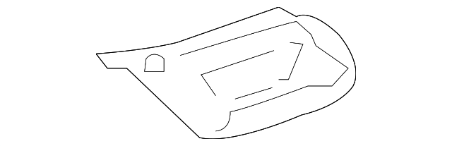 164-610-05-55 REAR EXTN, LEFT