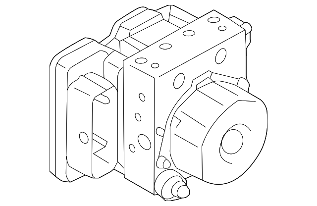 4670B118 Деталь ABS CONTROL UNIT