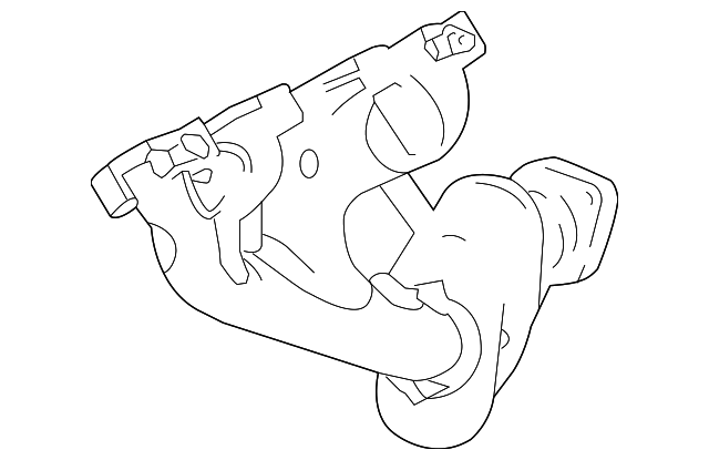 12638999 Деталь MANIFOLD, LEFT