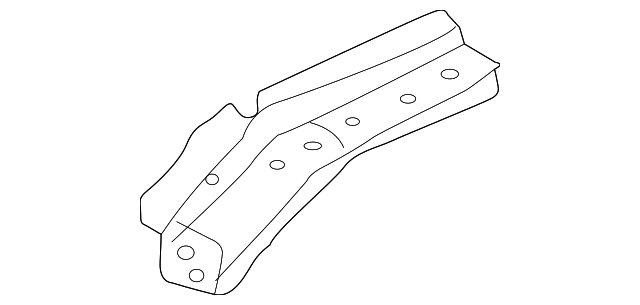 LC6253815C Деталь RAIL REINF, RIGHT