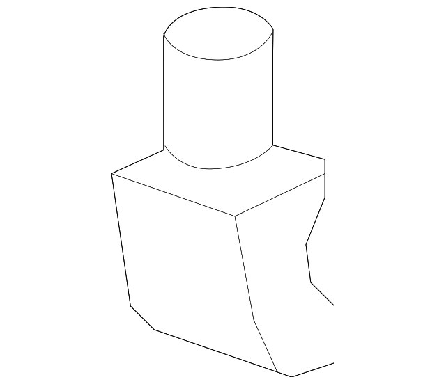 74348-33040-A7 Деталь SUNVISOR HOLDER, LEFT