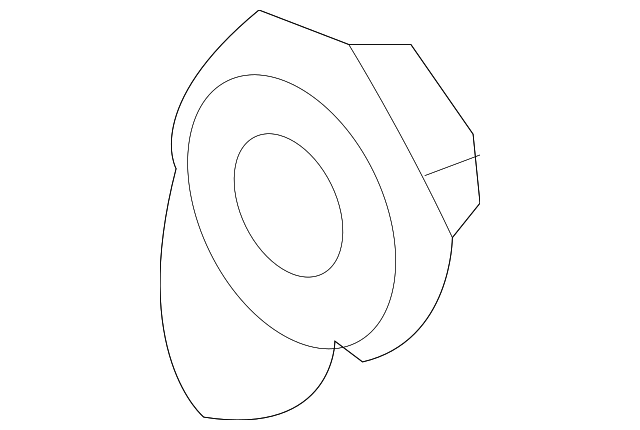-W710747-S436 Деталь SHOCK NUT, RIGHT