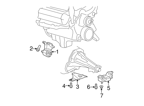 Durango ENGINE & TRANS MOUNTING
