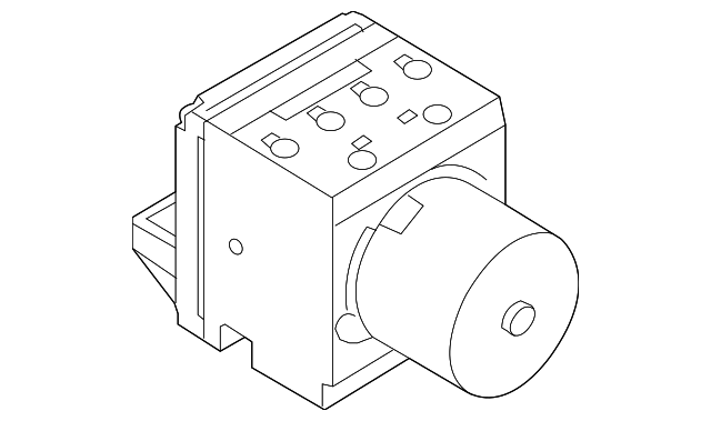 3C0-614-109-A-BEF Деталь ABS CONTROL UNIT